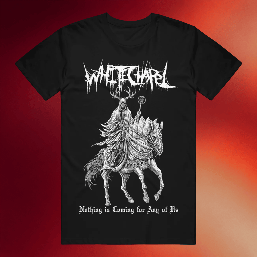 Whitechapel Merch 2026 Horse Black T-Shirt Whitechapel Band Shirts Presents For Music Lovers