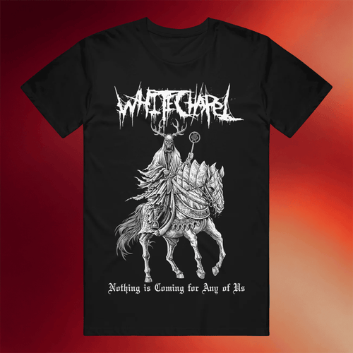 Whitechapel Merch 2026 Horse Black T-Shirt Whitechapel Band Shirts Presents For Music Lovers