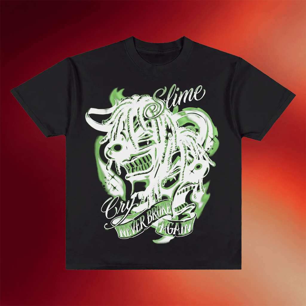 Youngboy NBA Merch 2026 Slime Cry T-Shirt Never Broke Again Shirt Gifts For Rap Lovers