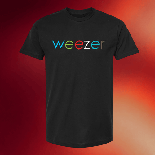 Weezer Merch Store Weezer Coloring Book Black T-Shirt