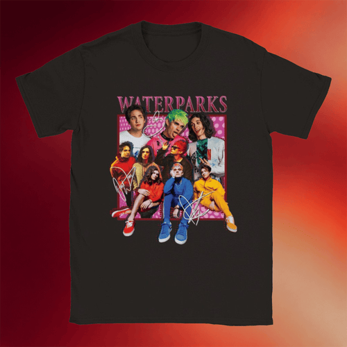 Waterparks Merch 2026 Waterparks 90s Style T-Shirt Gifts For Pop Band Fans