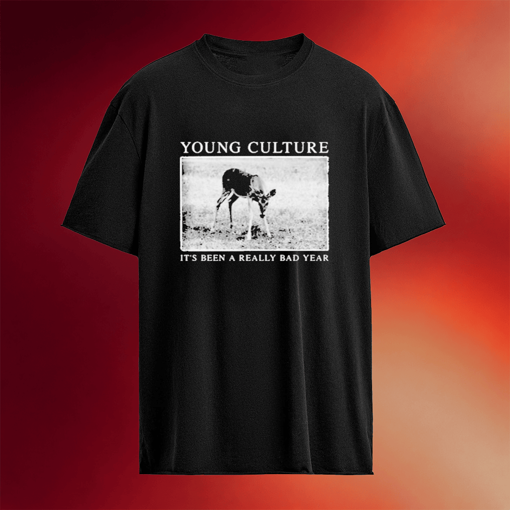 Young Culture It's Been A Really Bad Year Lamb T-shirt Young Culture Merch Birthday Presents For Her