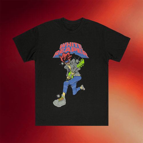 White Reaper Merch 2026 Shred Guitar T-Shirt White Reaper Shirt Music Lover Gift Ideas For Him