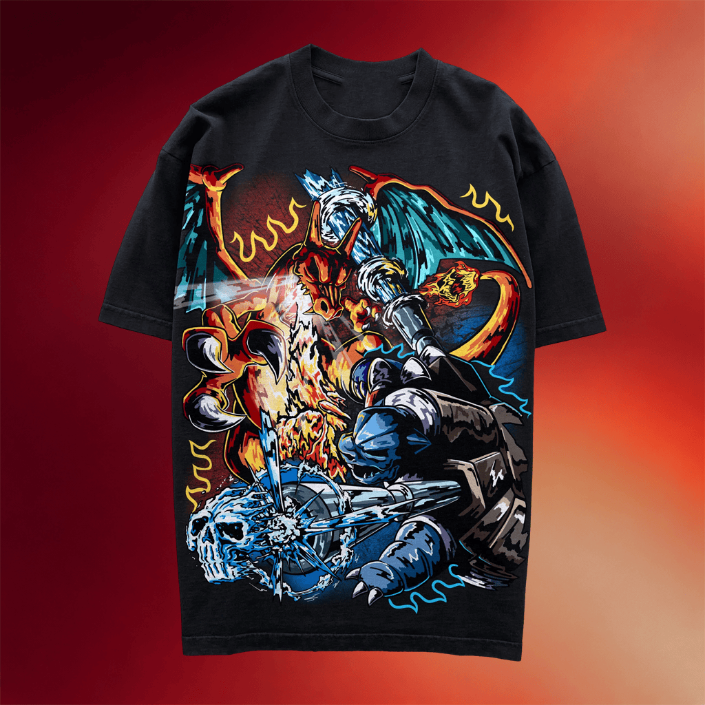 Warren Lotas Merch 2026 Fire Vs Water T-Shirt Warren Lotas Shirt Birthday Gift For Friends
