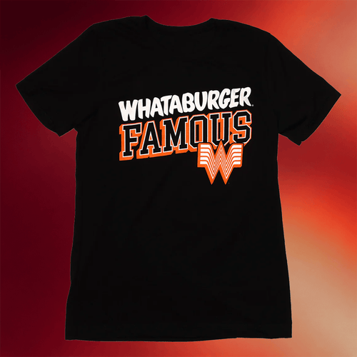 Whataburger Merch 2026 Whataburger Famous T-Shirt Black Birthday Present For Husband
