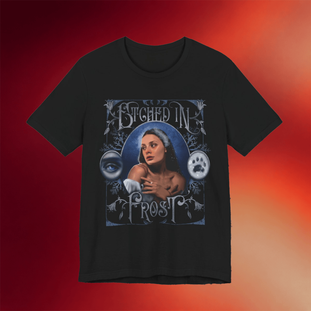 WW Collabs Merch Etched In Frost T-Shirt Good Gifts For Wife
