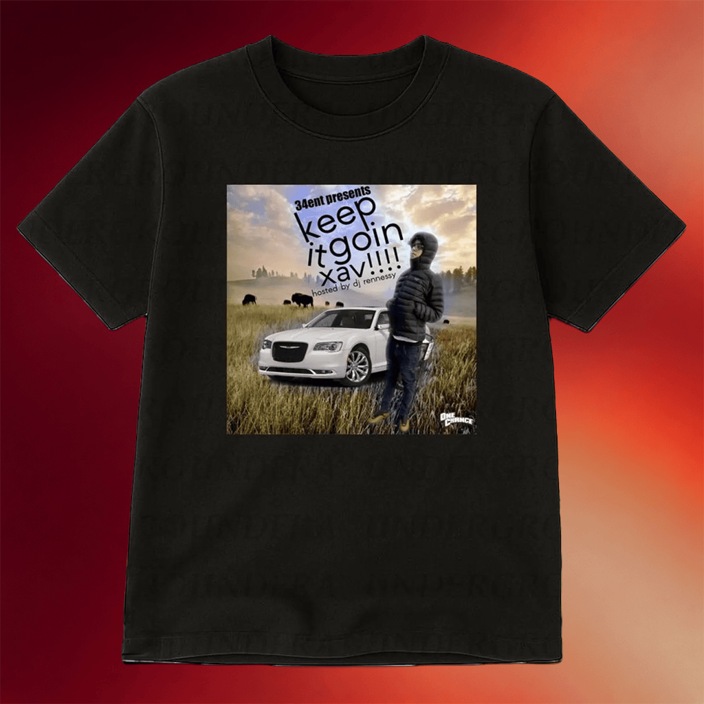 Xaviersobased Merch 2026 Keep It Goin Xav Album T-Shirt Xaviersobased Shirt Gifts For Rap Fans