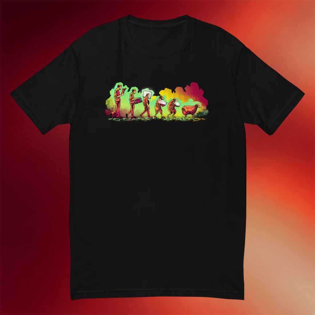 Forbidden Clothes Merch 2026 Devolution T-Shirt Humorous� Shirt Gifts For Friends