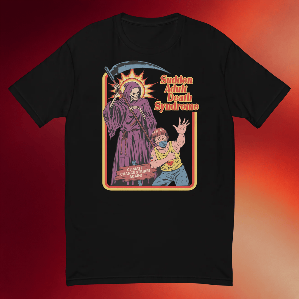 Forbidden Clothes Merch 2026 Sudden Adult Death Syndrome T-Shirt Gifts For Friends