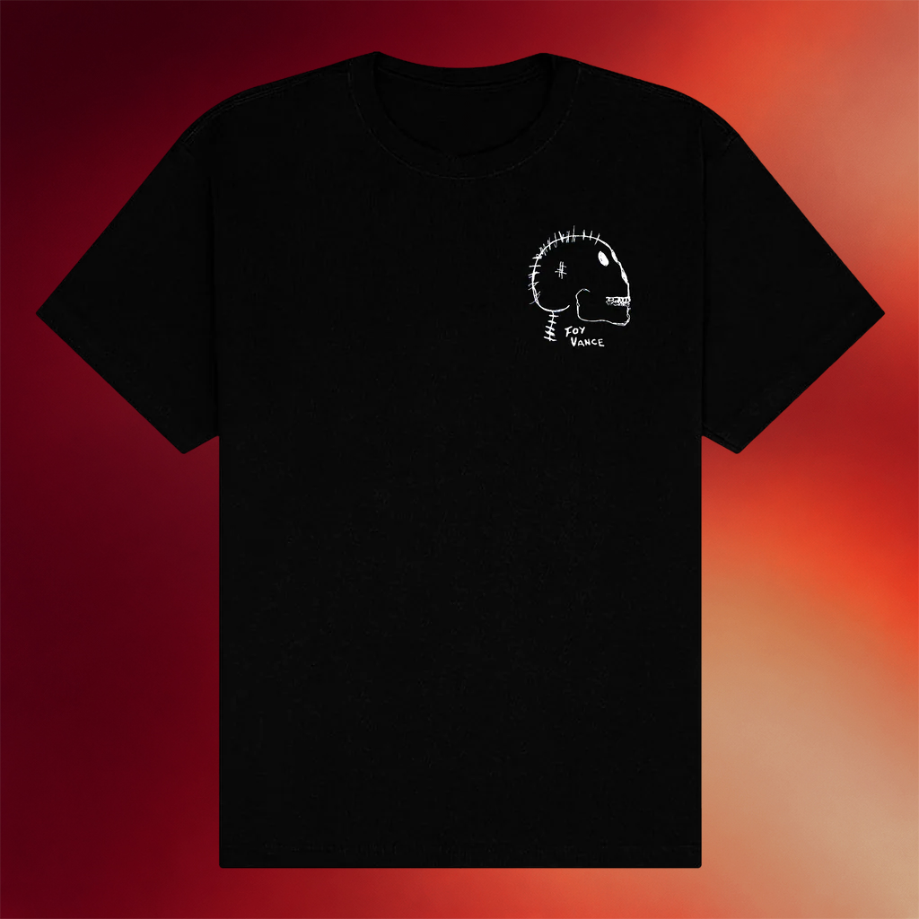 Foy Vance Merch The Wake Skull T-Shirt Black Unique Gifts For Brothers