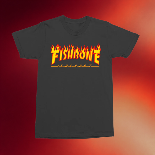 Fishbone Merch Thrasher T-Shirt Fishbone Is Red Hot Shirt Gifts For Rock Band Fans