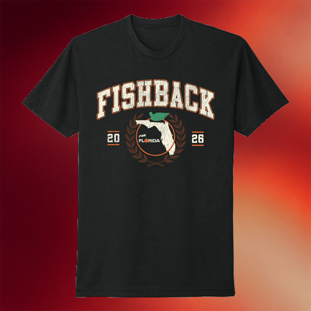 Fishback Merch 2026 Fishback Collegiate T-Shirt Fishback For Florida Shirt Gifts Ideas