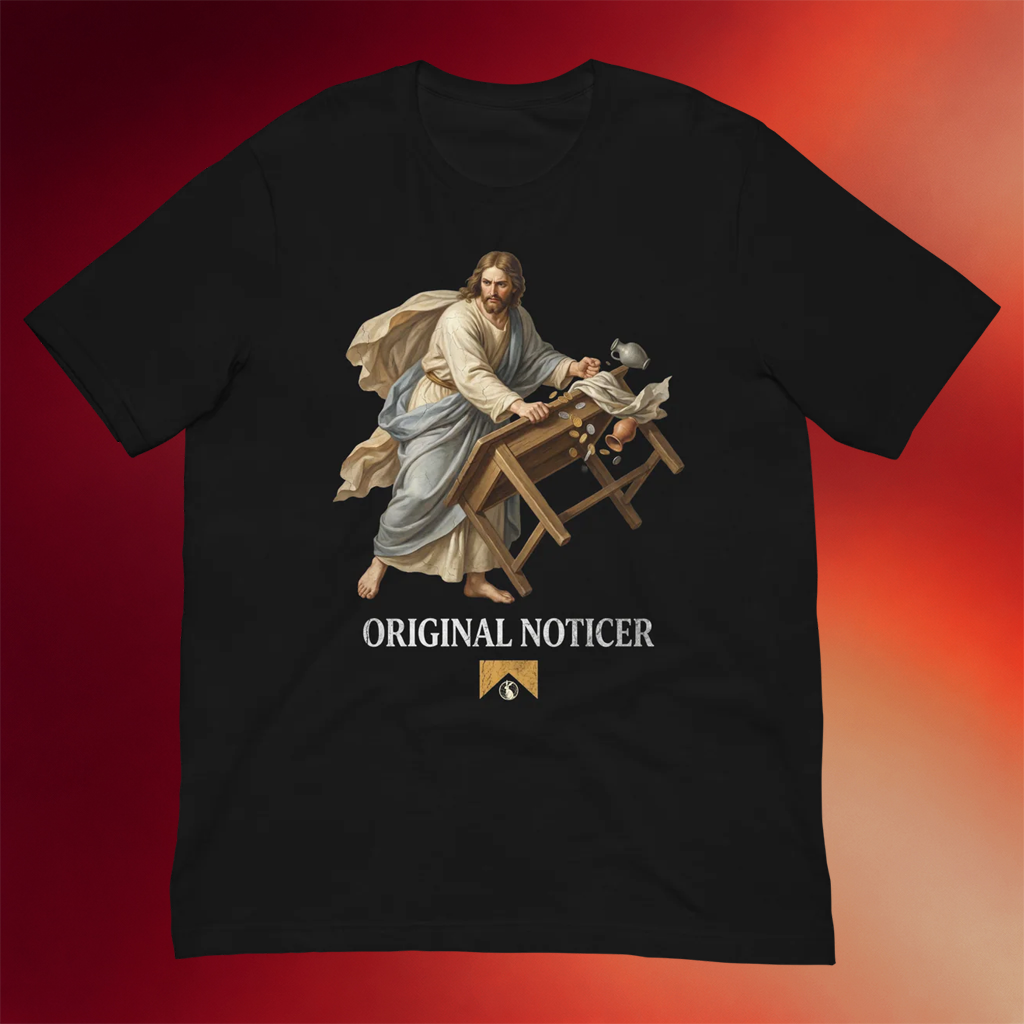 Forbidden Clothes Merch 2026 Jesus Original Noticer T-Shirt Unique Christian Gifts