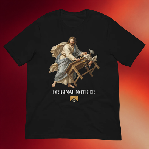 Forbidden Clothes Merch 2026 Jesus Original Noticer T-Shirt Unique Christian Gifts