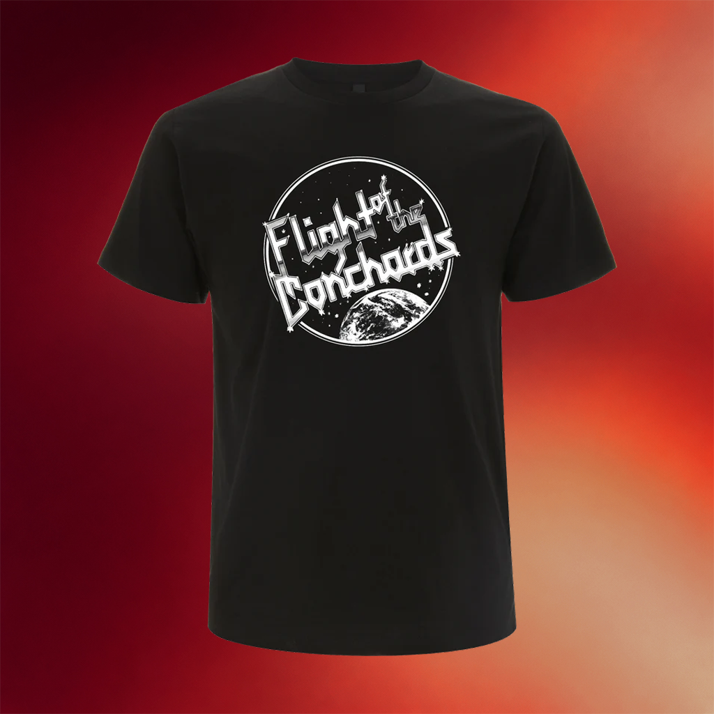 Flight Of The Conchords Merch 2026 Space Theme T-Shirt Unique Gifts For Music Lovers