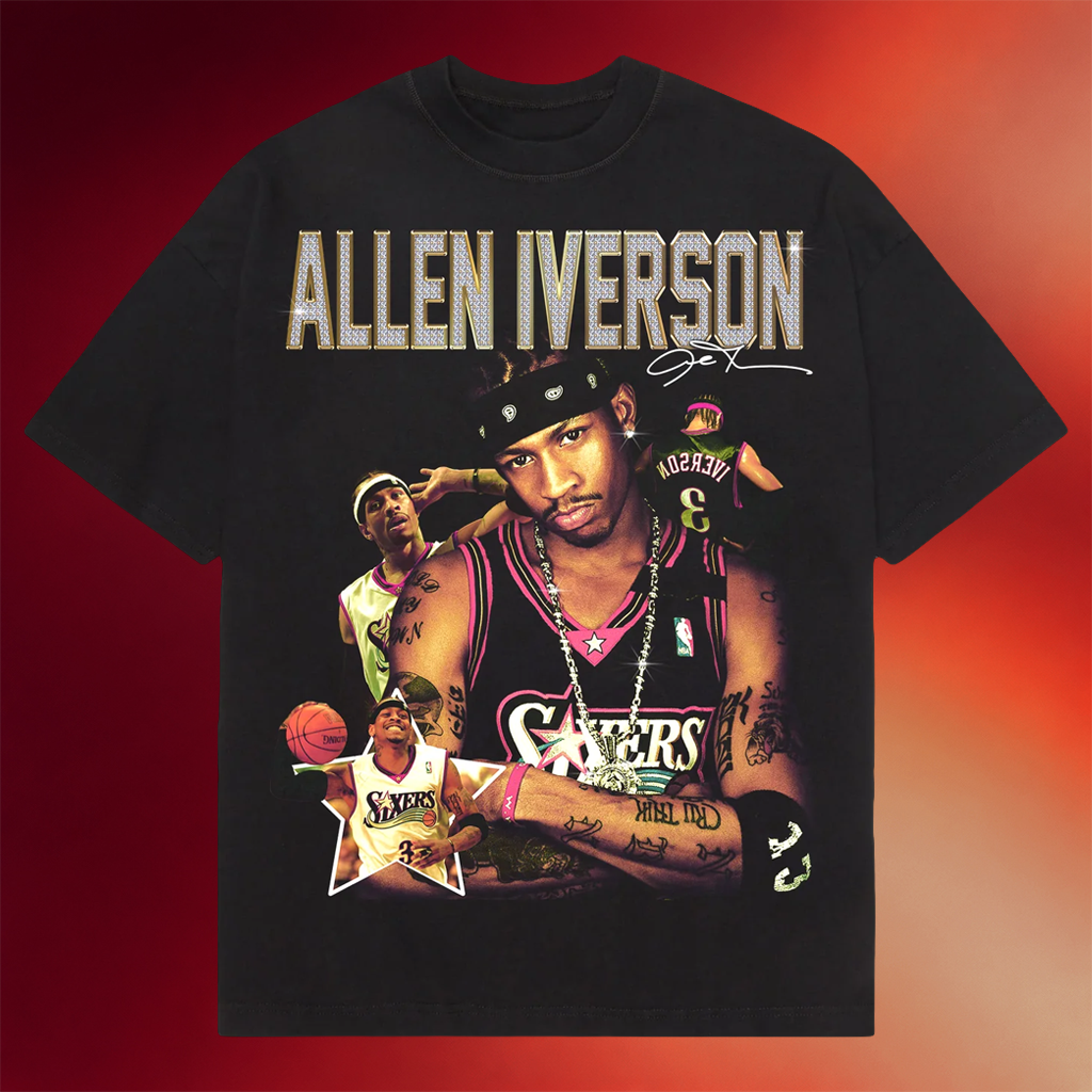 Fusion Pieces Merch Allen Iverson Shirt Best Gifts For Basketball Fans