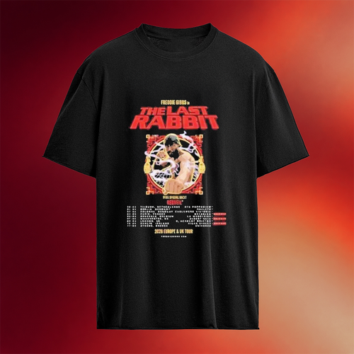 Freddie Gibbs The Last Rabbit Europe UK Tour 2026 T-Shirt Freddie Gibbs Merch Gifts For Him