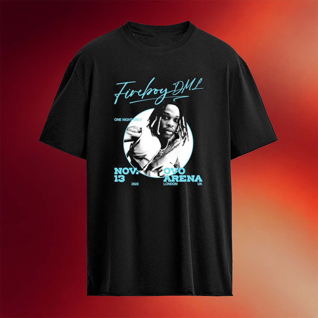 Fireboy DML One Night Only T-Shirt Fireboy DML Merch Best Gifts For Husband