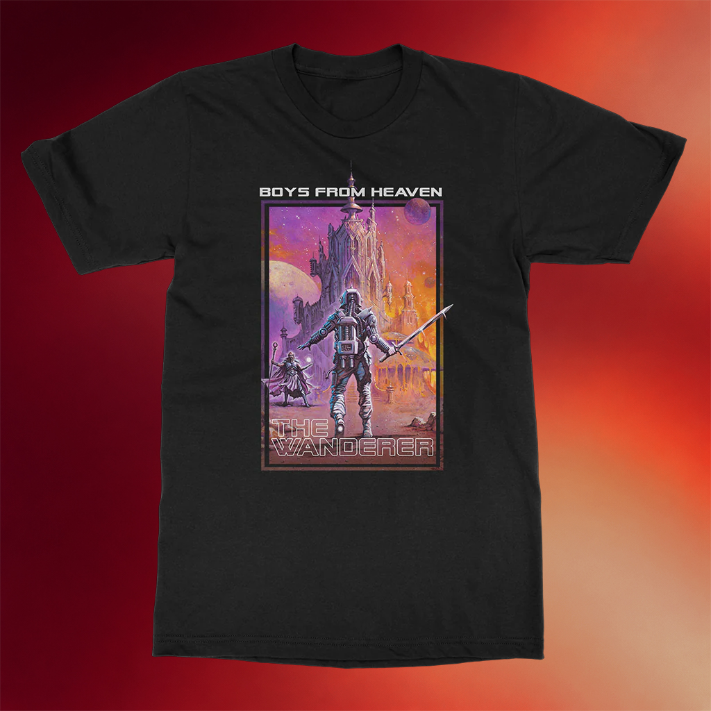 Frontiers Music SRL Merch Boys From Heaven The Wanderer T-Shirt Gifts For Music Lovers