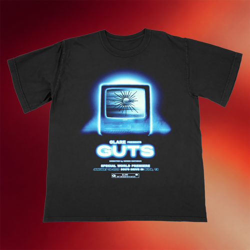 Glare Merch GUTS World Premiere T-Shirt Glare Tour Shirts Gifts For Music Lovers