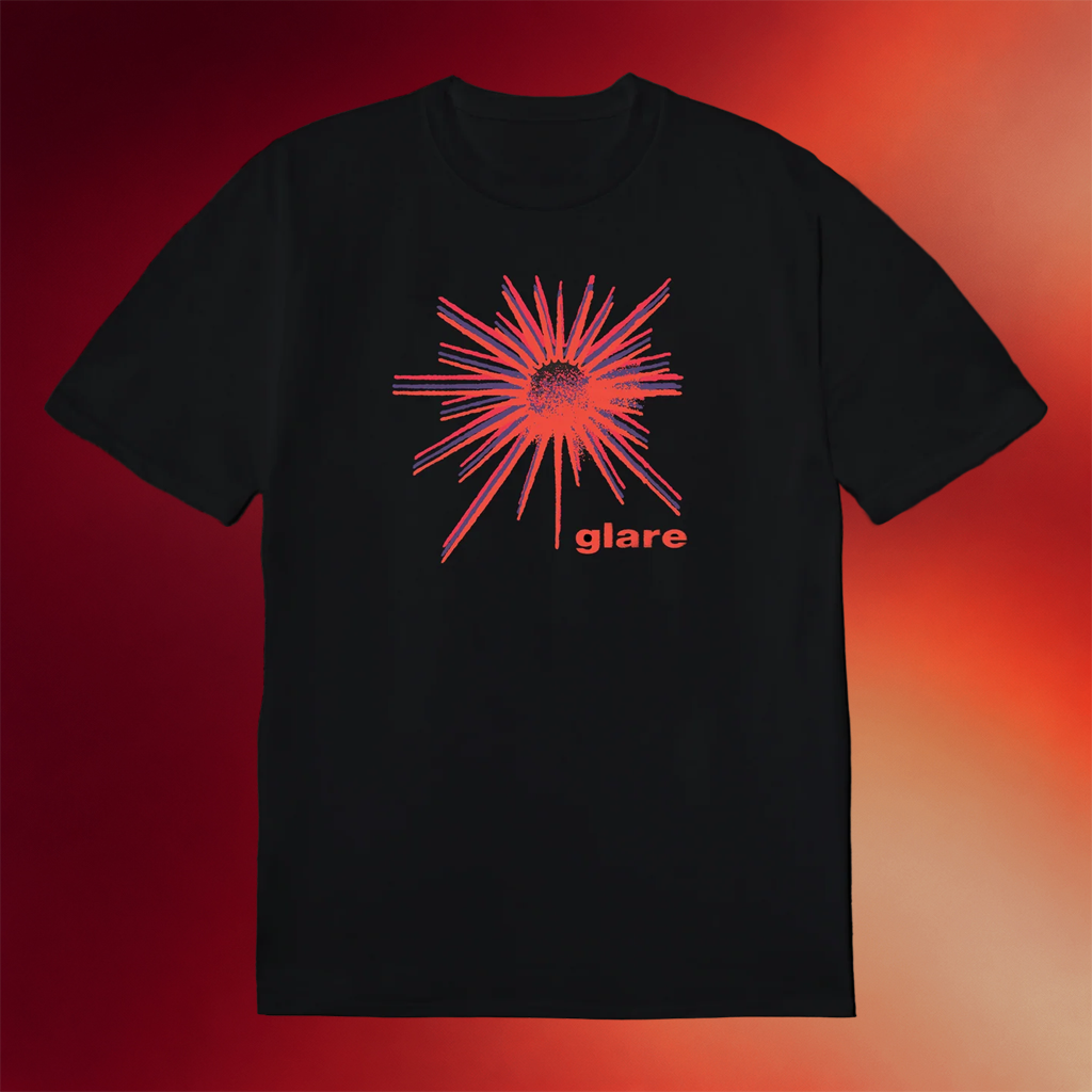 Glare Merch 2026 Red Sun T-Shirt Glare Band Shirts Cool Gifts For Brothers