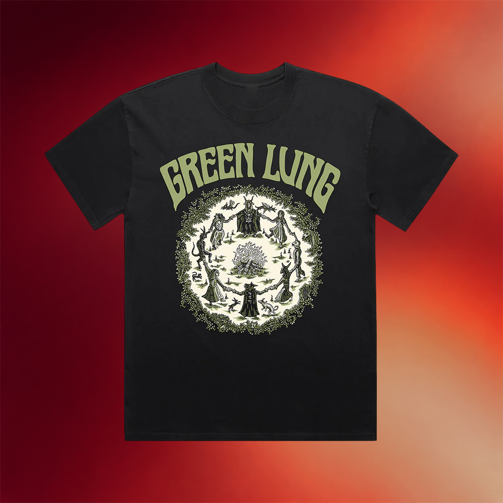 Green Lung Merch 2026 ??Woodland Rites T-Shirt Black Cool Gifts For Music Lovers
