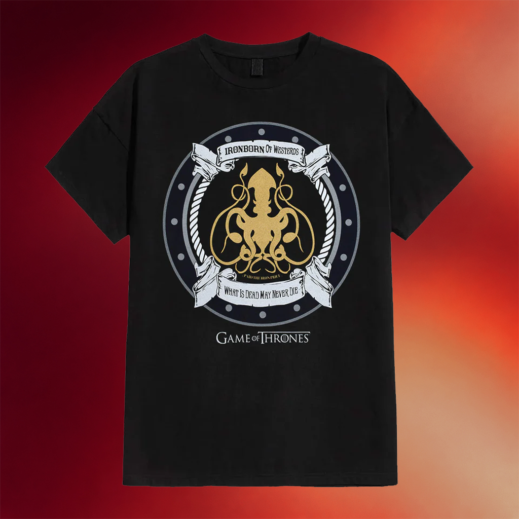 Game Of Thrones Merch Iron Born T-Shirt Game Of Thrones Shirt Gift Ideas For Son