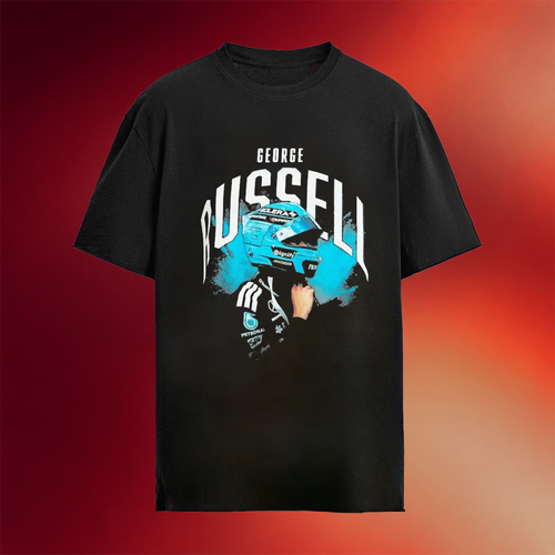 George Russell Mercedes Amg Petronas F1 Shirt George Russell Merch Gifts For Racing Fans