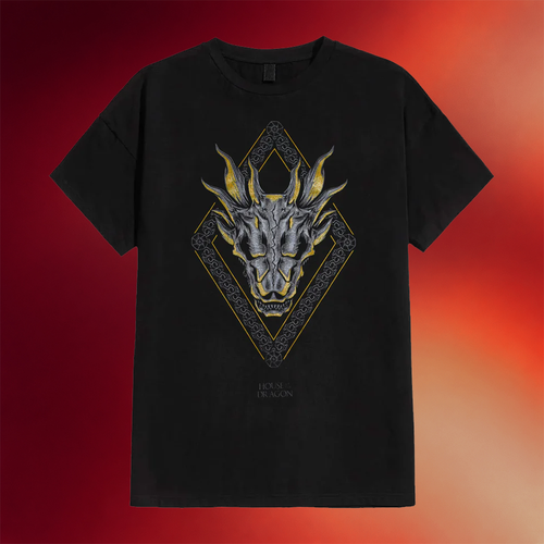 Game Of Thrones Merch Diamond Skull T-Shirt House Of The Dragon Shirt Gifts For BFF