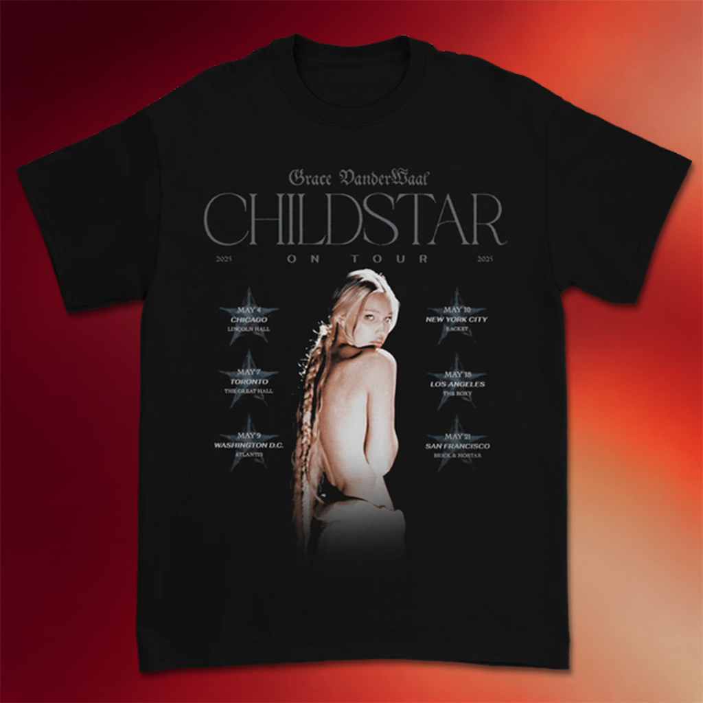 Grace VanderWaal Merch Childstar On Tour 2025 T-Shirt Gifts For Music Lovers