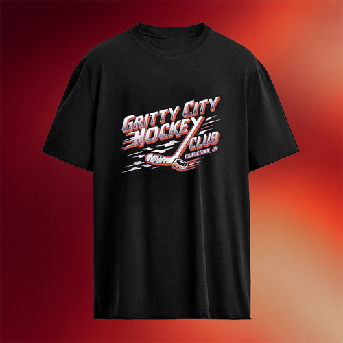 Gritty City Hockey Club Youngstown OH T-Shirts Ice Hockey Fan Gifts
