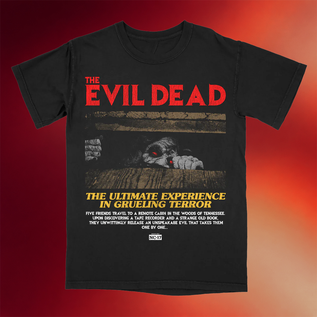 Graveyard Goods Merch 2026 The Evil Dead 81 The Cellar T-Shirt Gift Ideas For Horror Fans