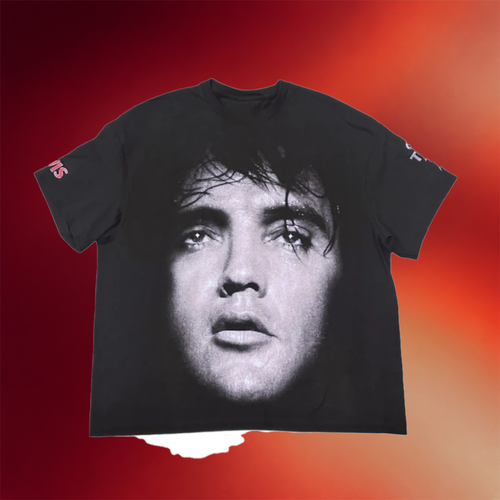 Graceland Merch Elvis Close Up T-Shirt Music Lover Gifts For Him
