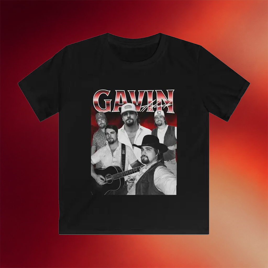 Gavin Adcock Merch 2026 Gavin Adcock Photo Collage T-Shirt Gifts For Country Music Fans