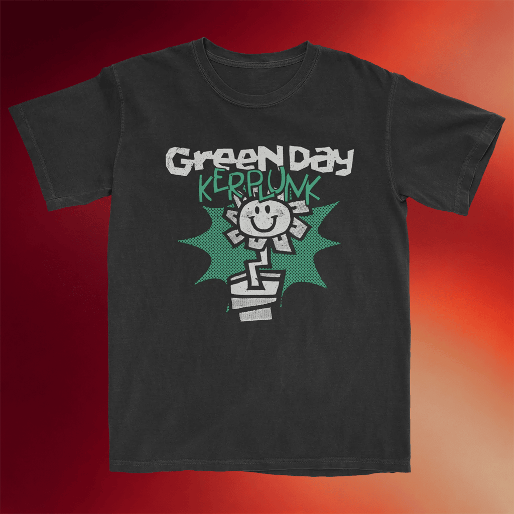 Green Day Merch Kerplunk Vintage Flower T-Shirt Green Day Shirt Best Gifts For Husband