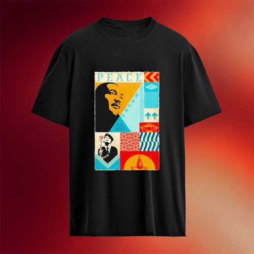 Happy Martin Luther King Jr Day Modular Frequency 2026 T-Shirt Best Birthday Gift For Him