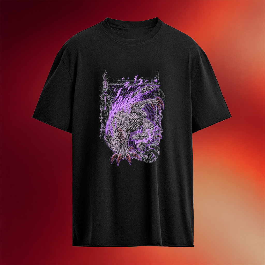 Gore Magala Monster Hunter Wilds T-Shirts Cool Gifts For Boyfriend