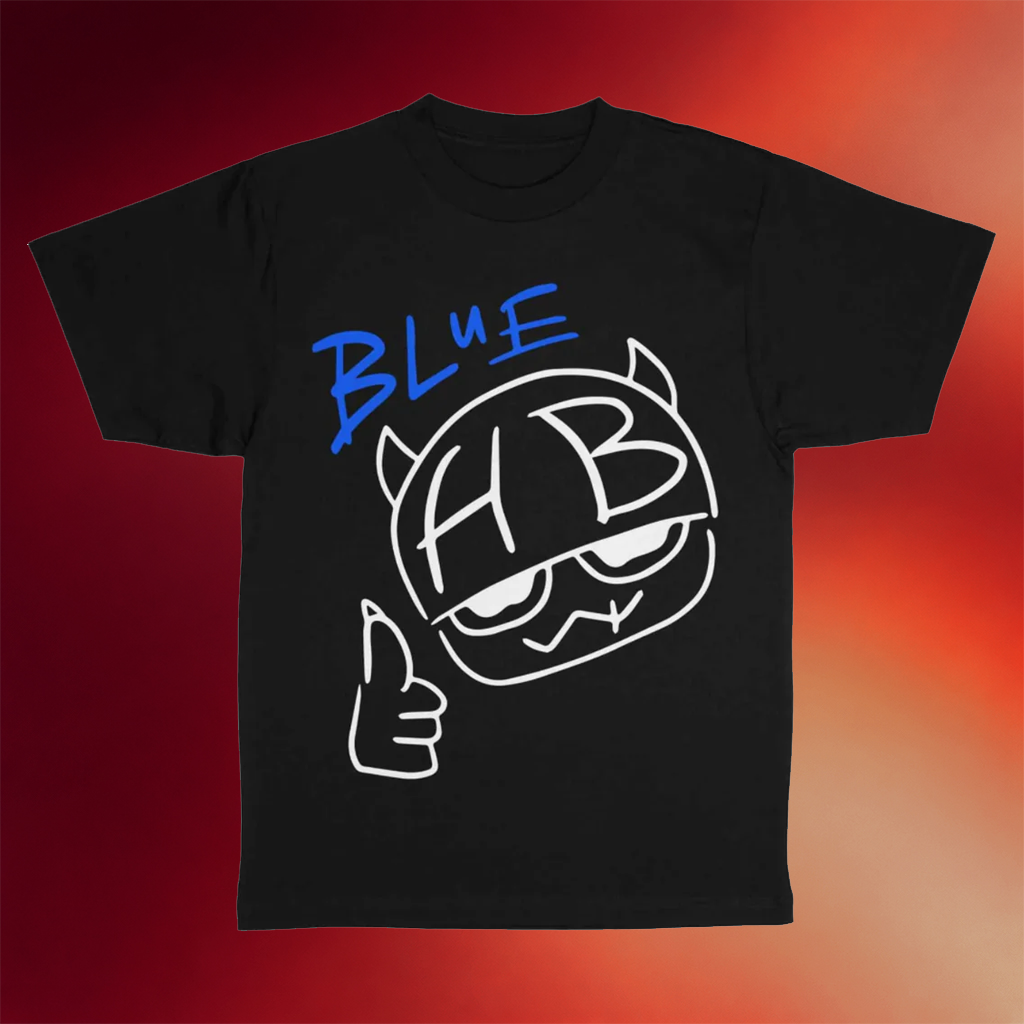 Hannah Bahng Merch 2026 Blue T-Shirt Hannah Bahng Shirt Gifts For Music Lovers