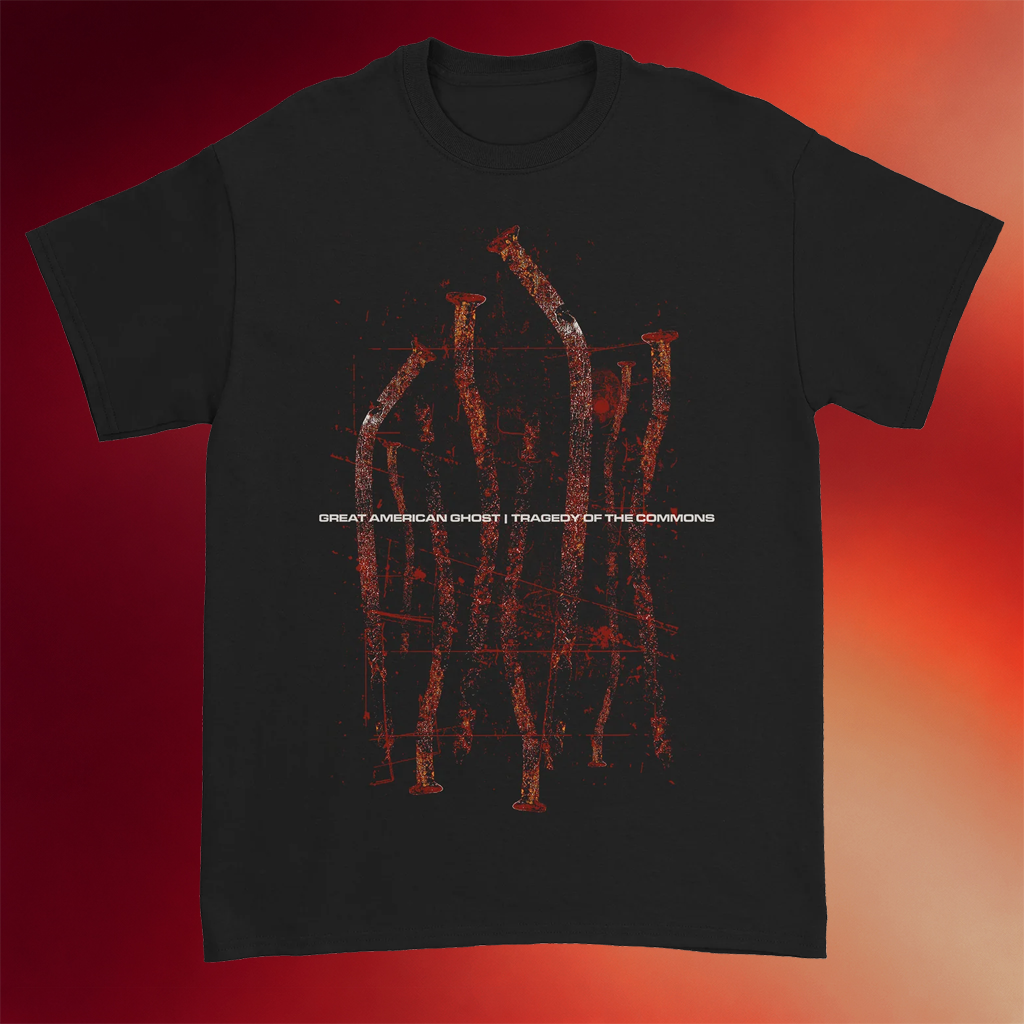 Great American Ghost Merch 2026 Nail T-Shirt GAG Shirts Cool Gifts For Music Lovers