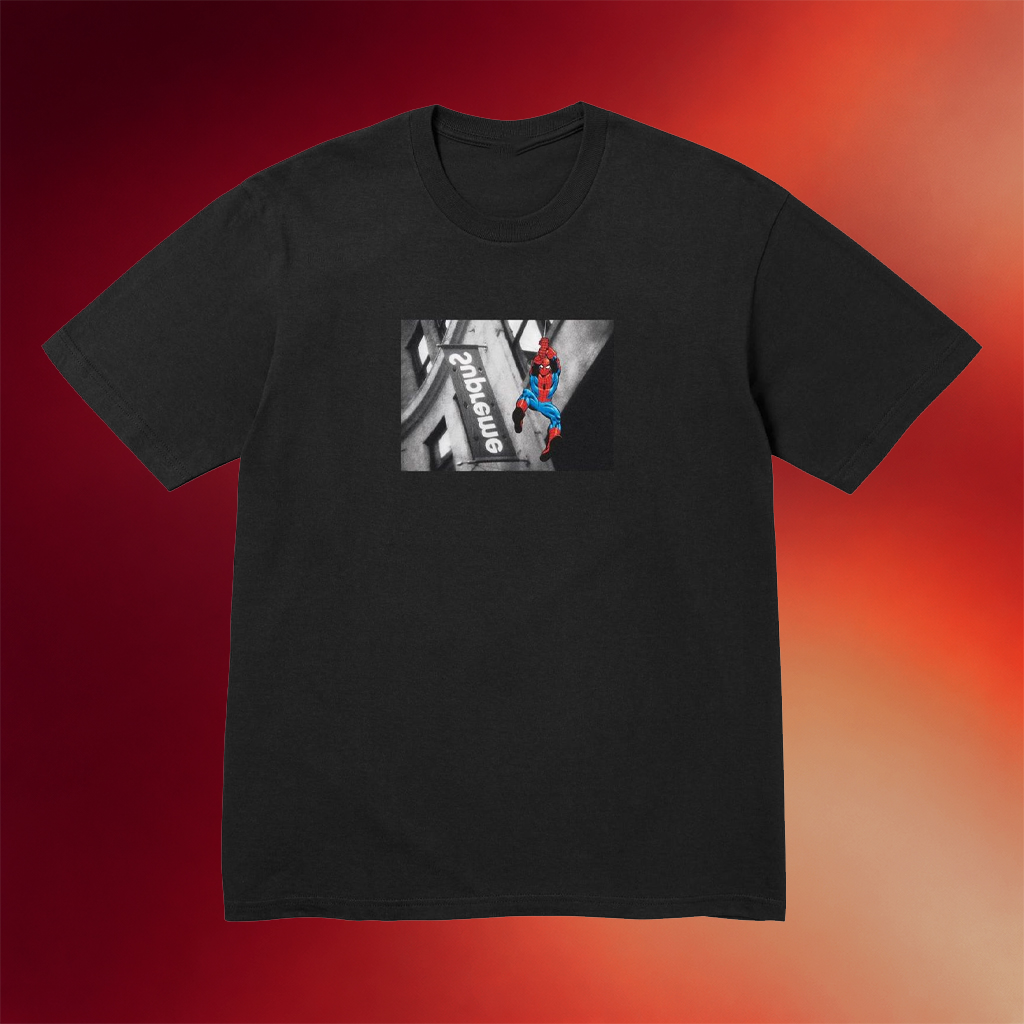 Goat Merch Supreme X Spider Man T-Shirt Best Birthday Gift For Son