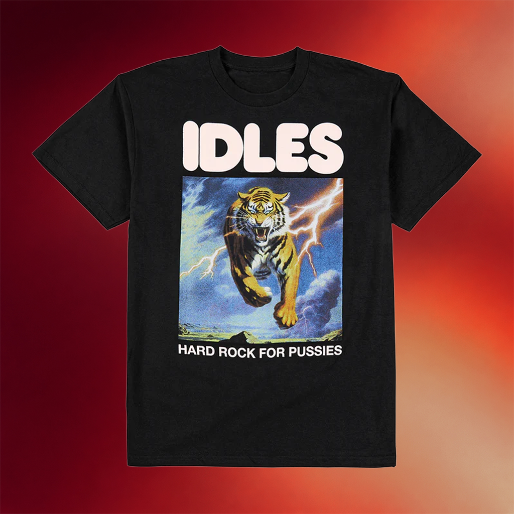 IDLES Merch 2026 Hard Rock For Pussies T-Shirt Tiger IDLES Shirt Birthday Gift For Him