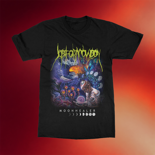 Job For A Cowboy Merch 2026 Moon Healer T-Shirt Gift Ideas For Music Lovers