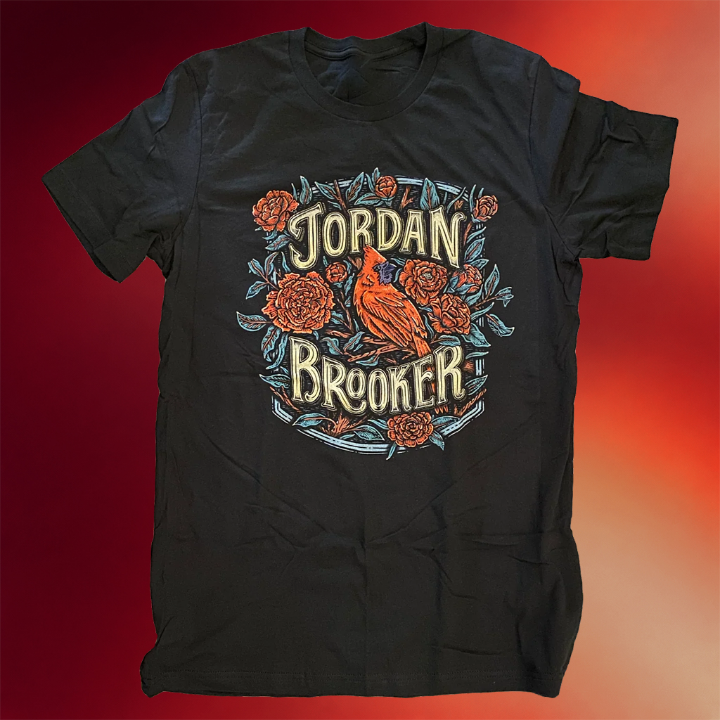 Jordan Brooker Merch 2026 Rose Logo T-Shirt Jordan Brooker Shirts Gifts For Country Music Fans