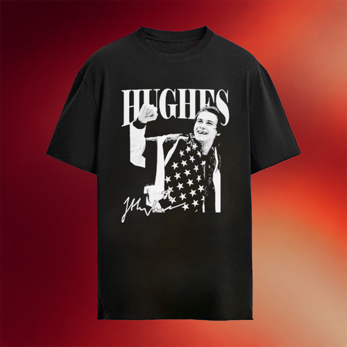 Jack Hughes Golden Goal USA Hockey Retro Flag 2026 Shirt Jack Hughes USA Hockey Gold Medal Merch