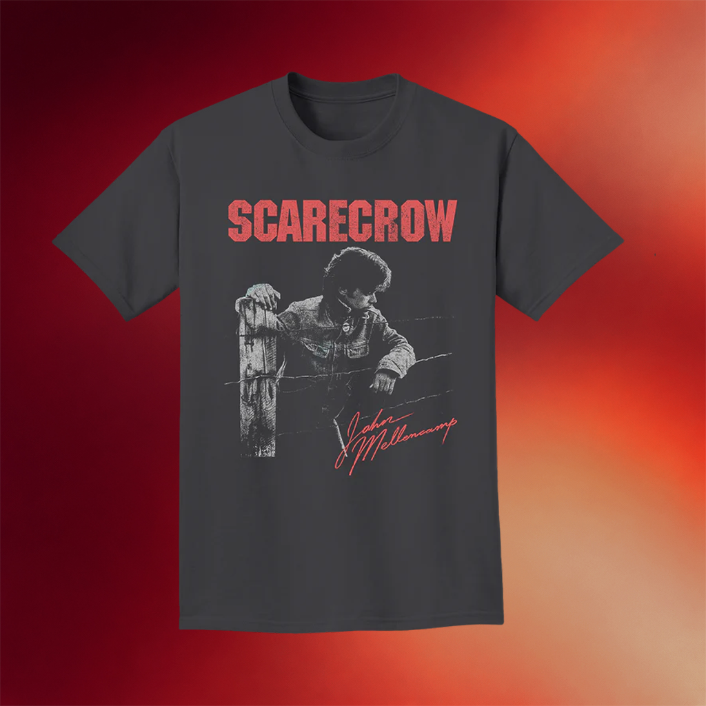 John Mellencamp Merch Scarecrow 40th Anniversary T-Shirt Presents For Music Lovers