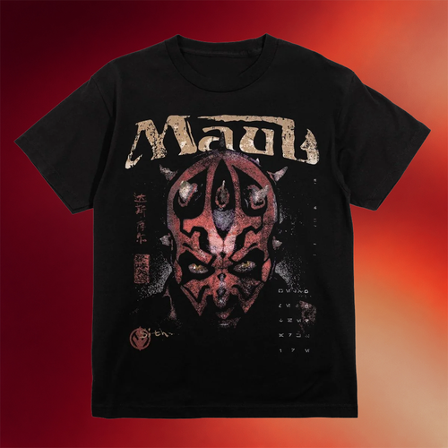 Heroes And Villains Merch 2026 Star Wars Darth Maul Forge T-Shirt Top Father_s Day Gifts