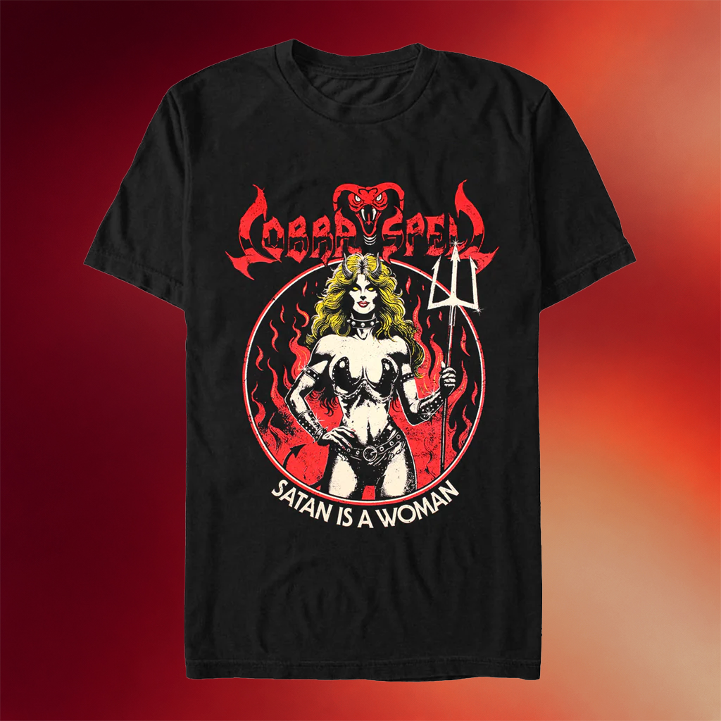 Impericon Merch Cobra Spell Shirt Satan Is A Woman T-Shirt Best Birthday Gift For Her