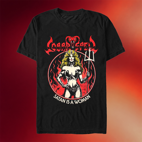Impericon Merch Cobra Spell Shirt Satan Is A Woman T-Shirt Best Birthday Gift For Her