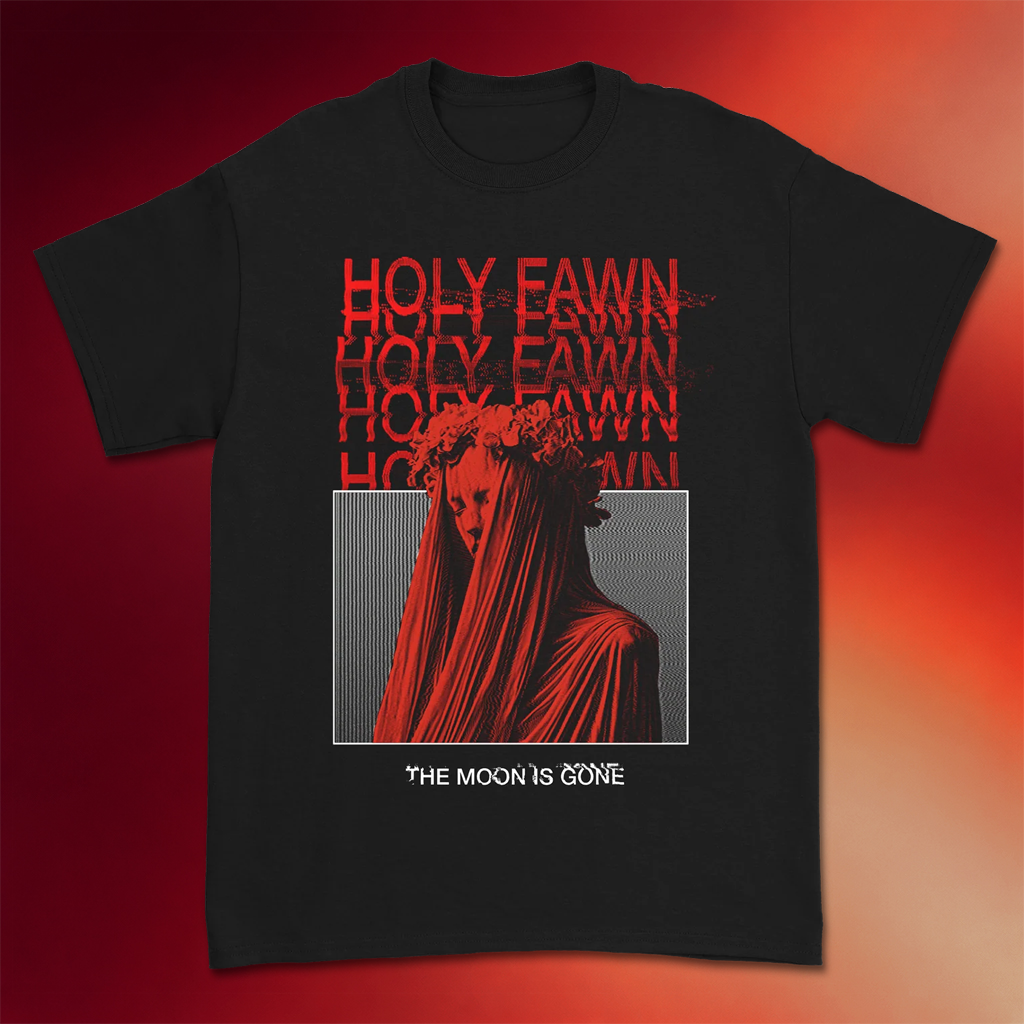 Holy Fawn Merch 2026 Moon Is Gone T-Shirt Holy Fawn Band Shirts Gifts For Rock Lovers