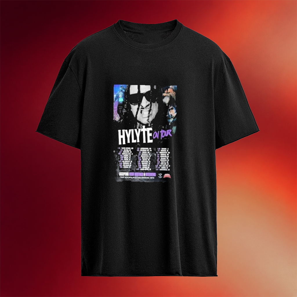 Hylyte On Tour 2026 T-shirt Hylyte Merch Gifts For Music Fans
